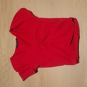 Red Brandy Melville top